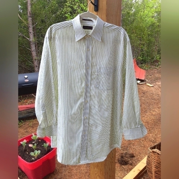 Joseph Abboud Other - Mens Joseph Abboud Button Down Shirt. Yellow and White.